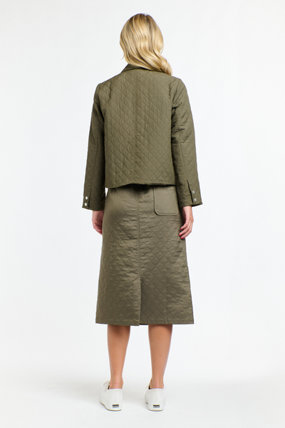 Quilted Jacket Khaki