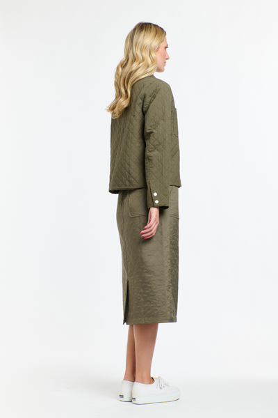 Quilted Jacket Khaki