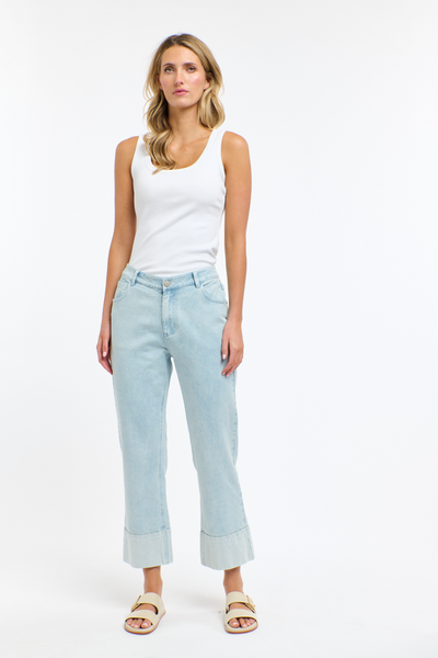 Romy Stitch Jeans Light Wash