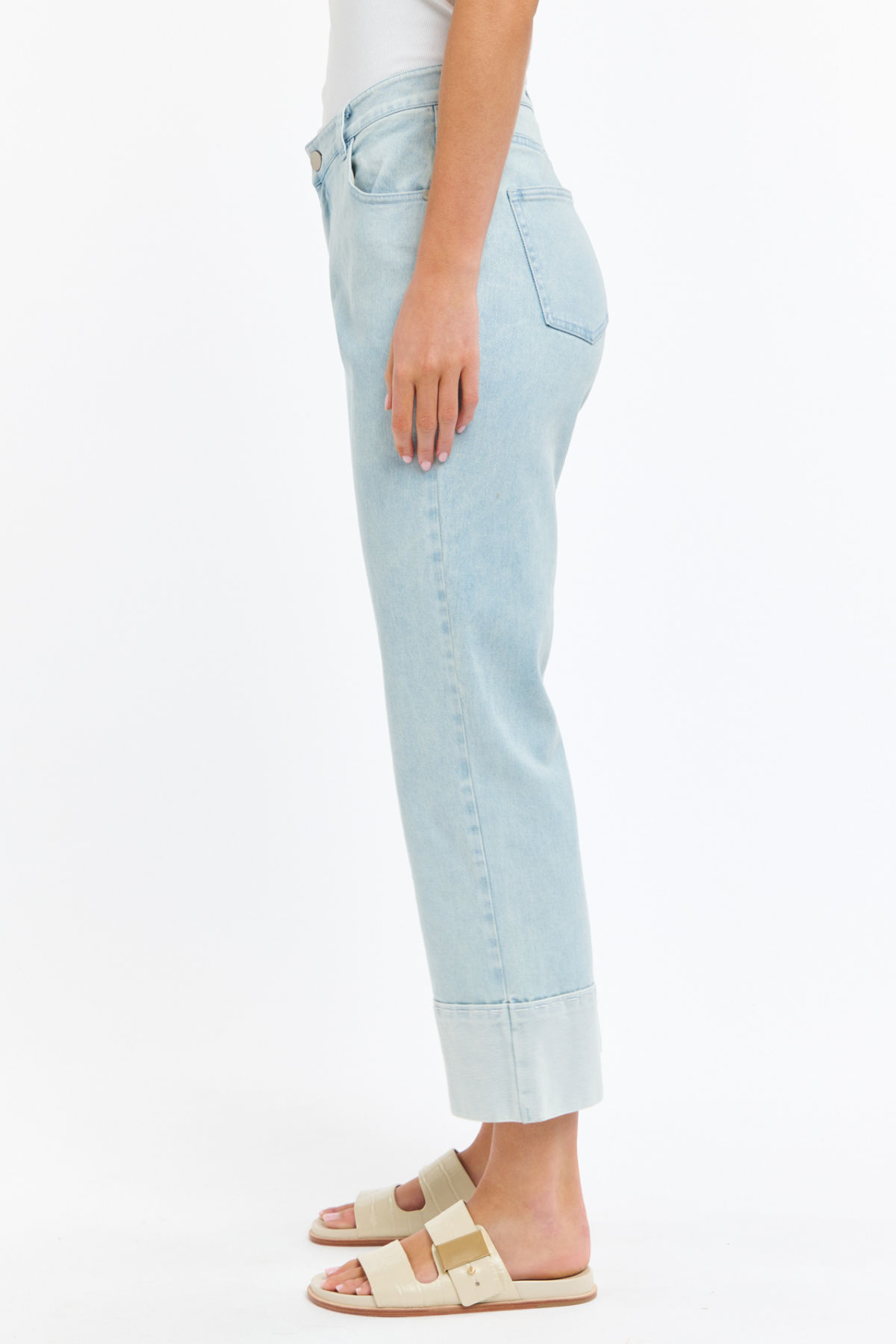 Romy Stitch Jeans Light Wash