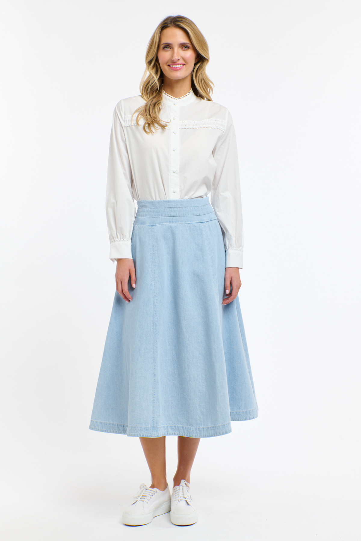 The Poet's Shirt White