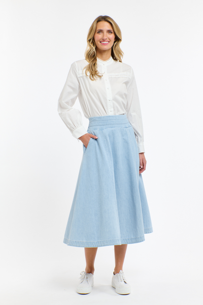 The Poet's Shirt White