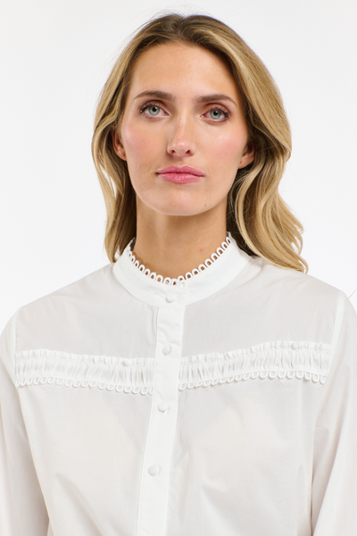 The Poet's Shirt White