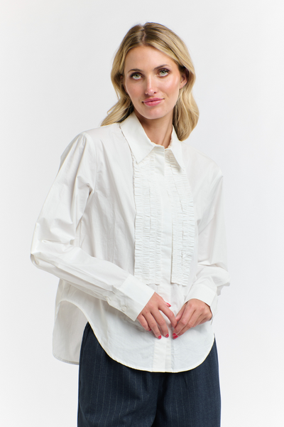 Tuxedo Shirt White – The Farmers Wife