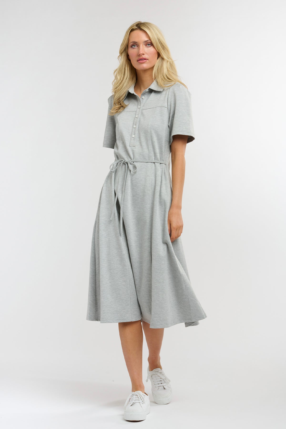 Volley Dress Silver Marle