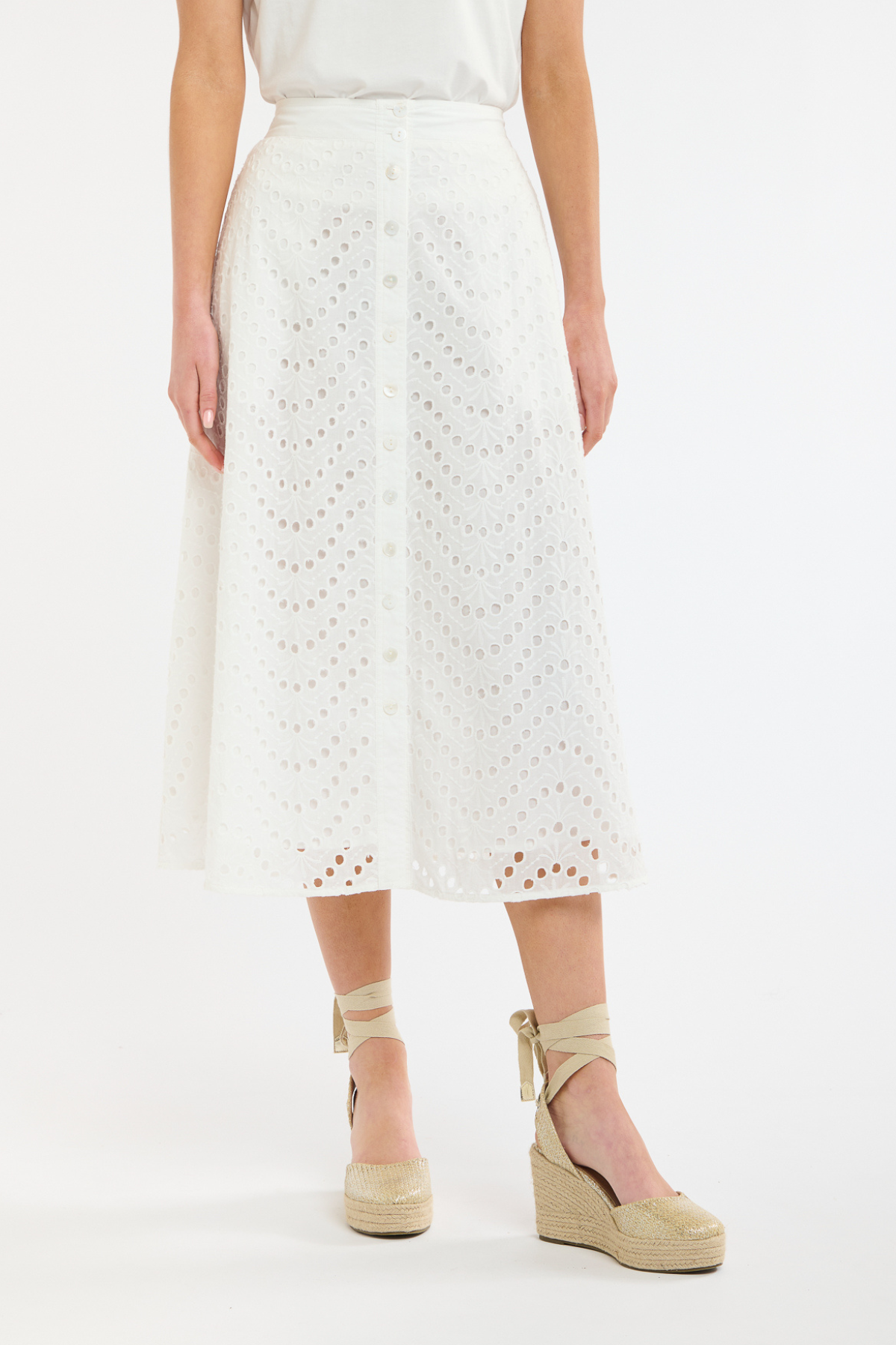 Wildest Dreams Skirt White