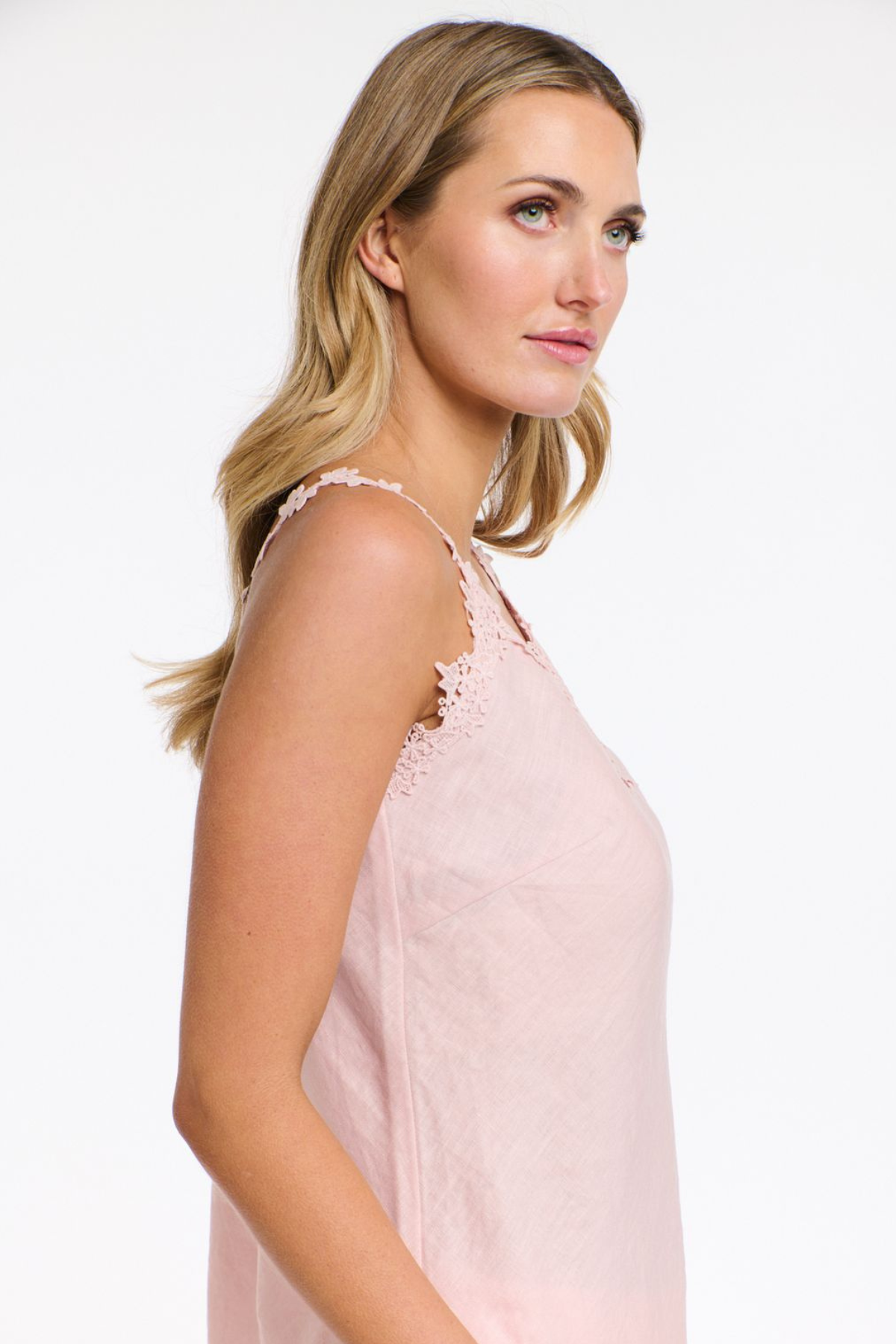 Annelise Lace Cami Dusty Pink