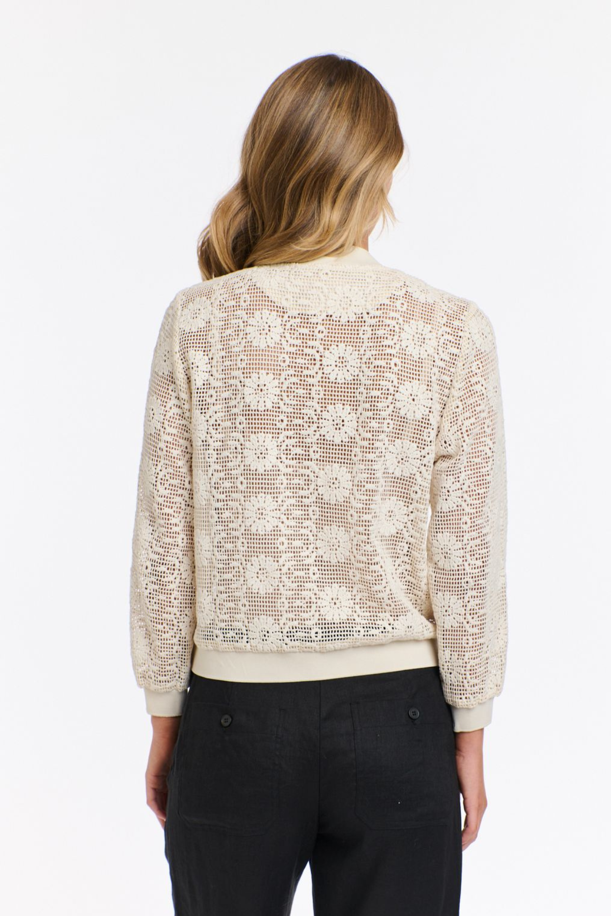 Samantha Mesh Bomber Jacket