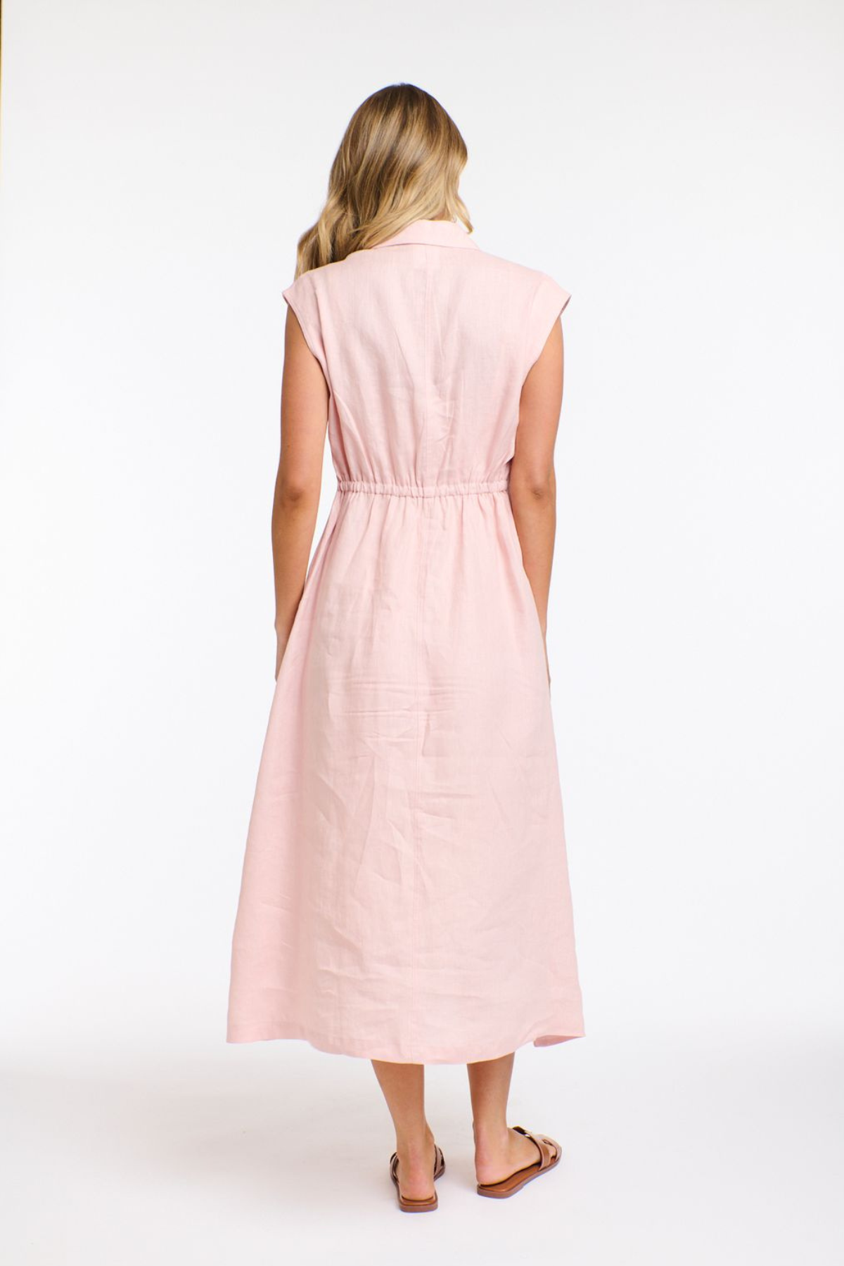 Sloane Sleeveless Dress Pink