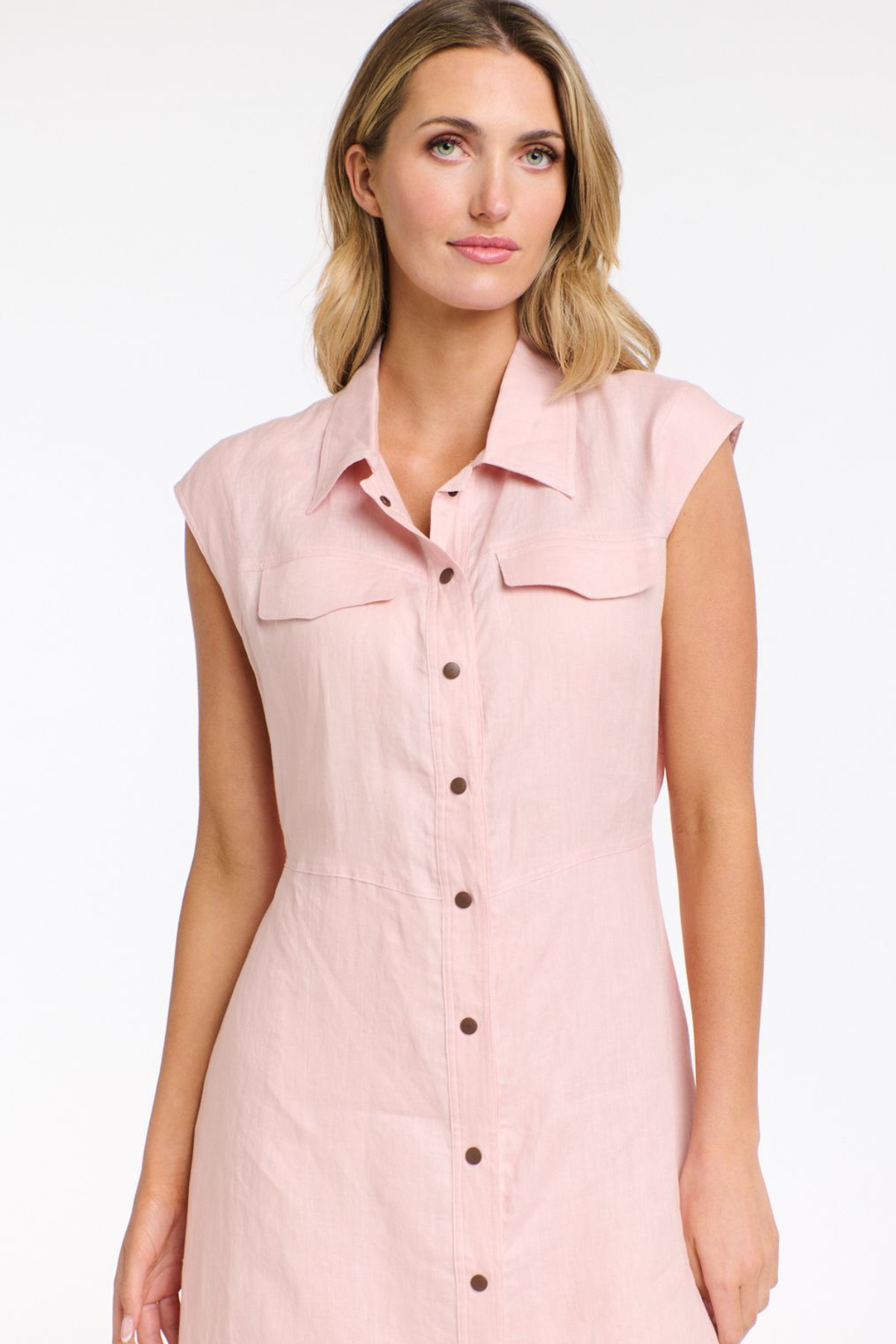 Sloane Sleeveless Dress Pink