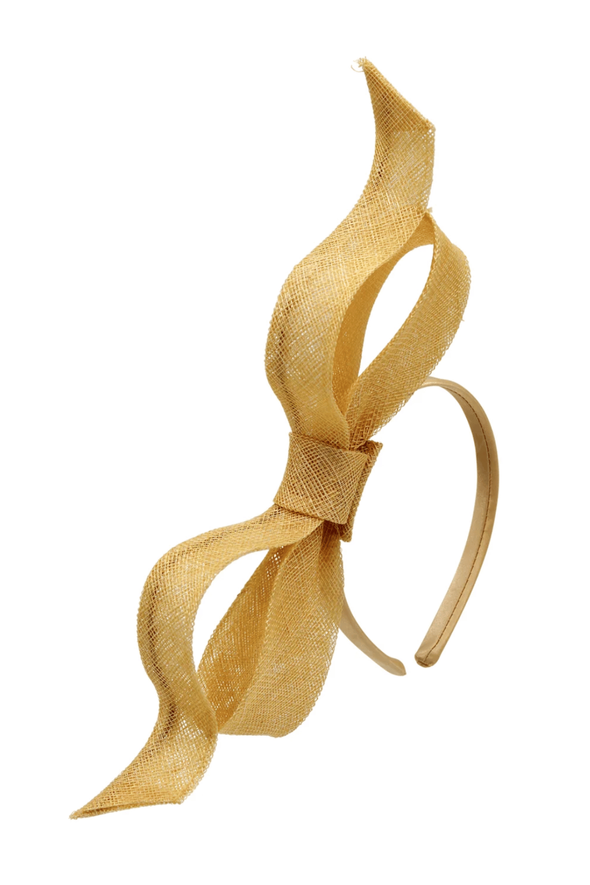 Sutton Fascinator in Butter Yellow