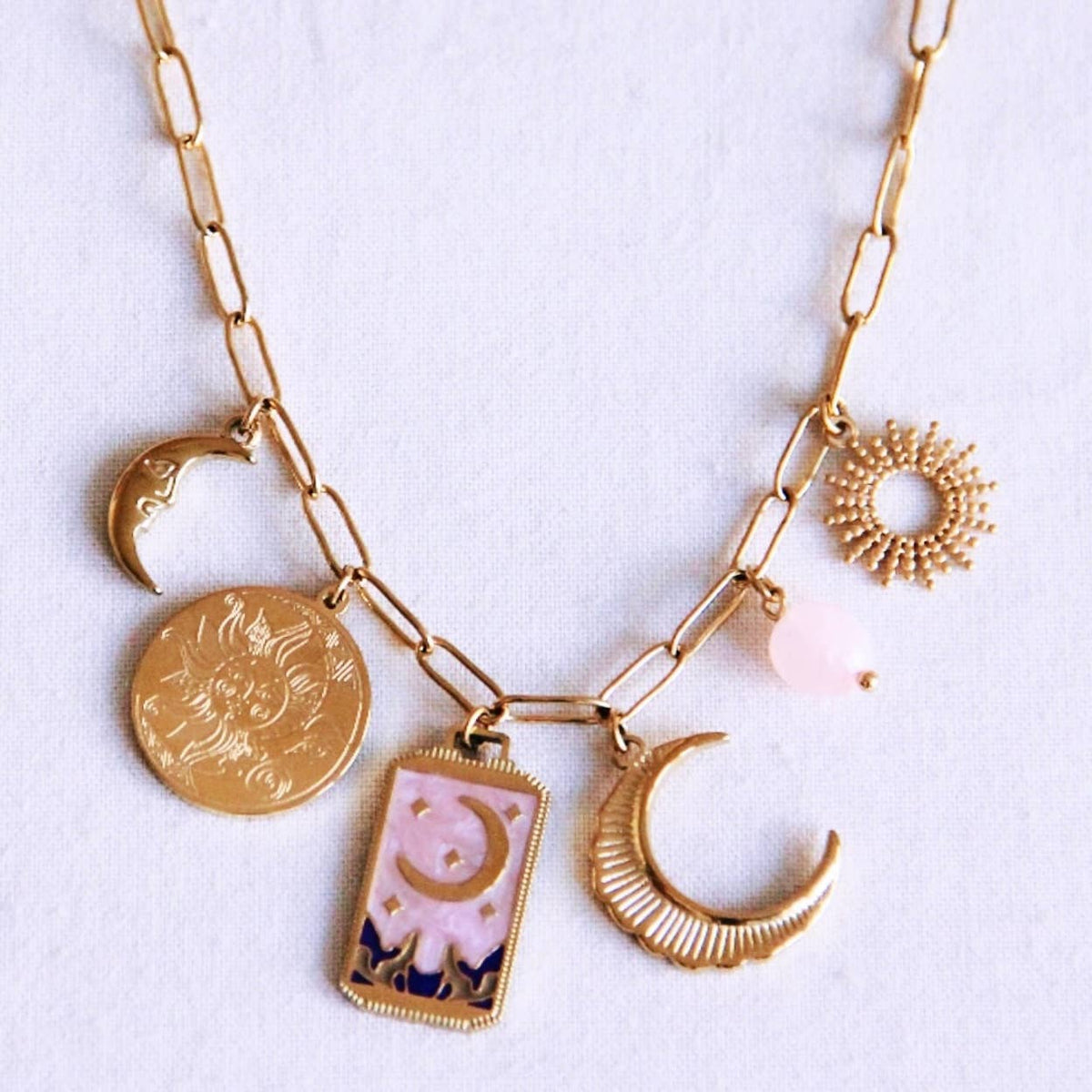 Moon Child Charm Necklace