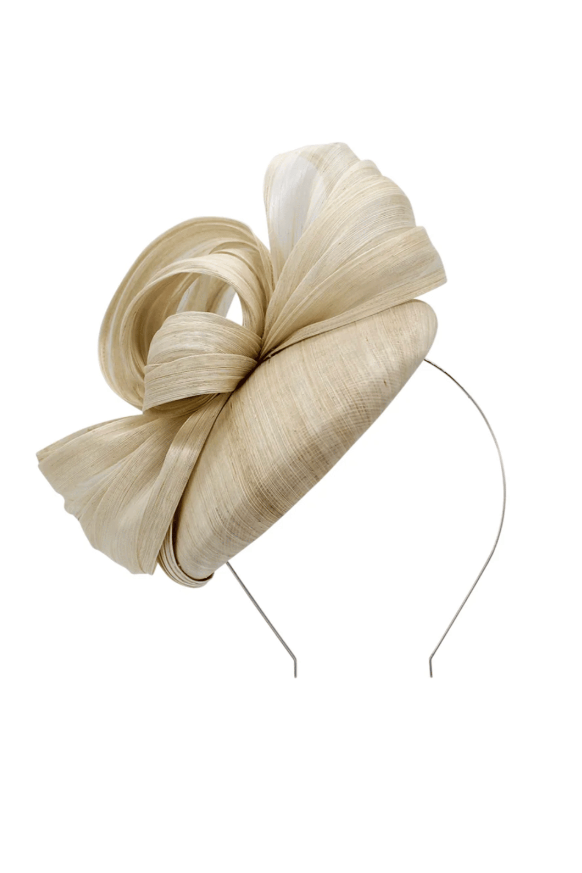 Chantelle Fascinator in Natural Beige