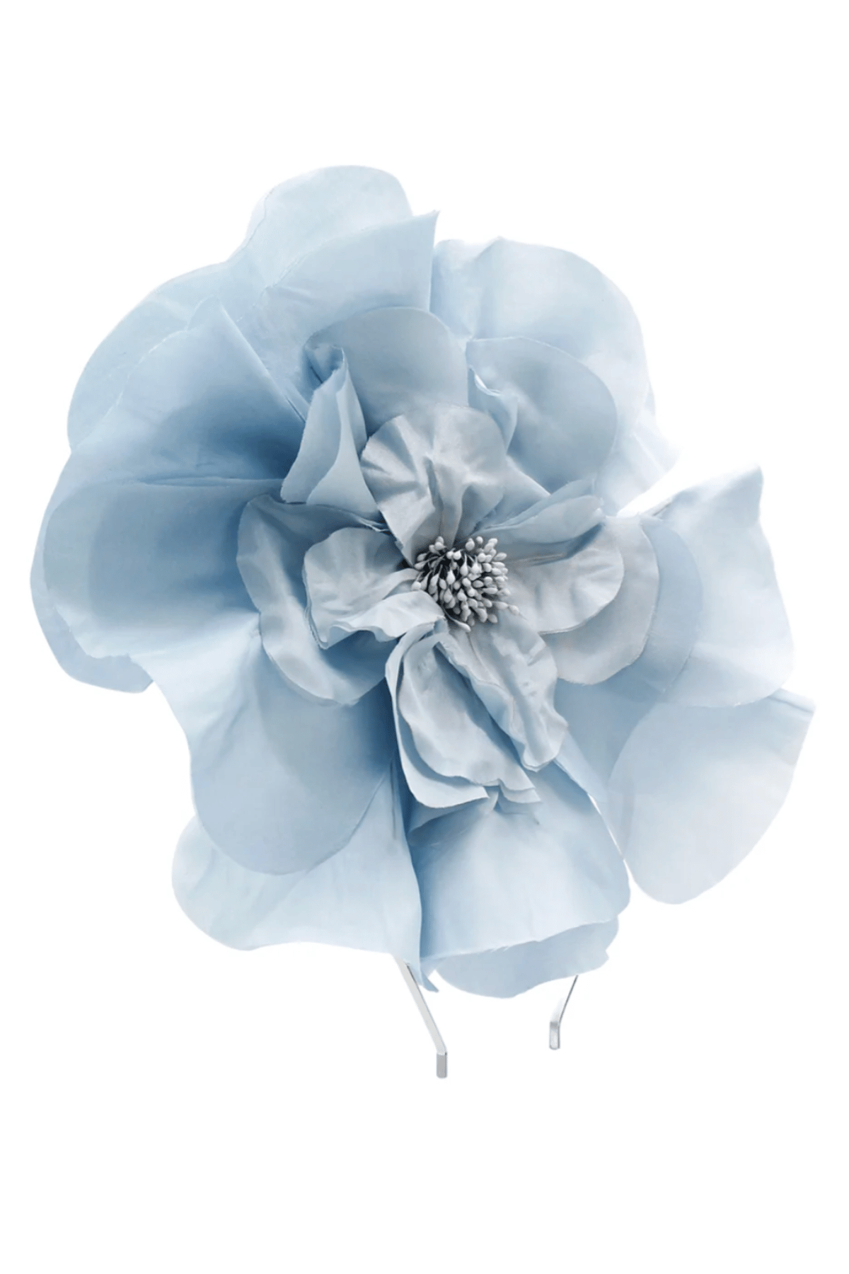 Cindy Fascinator in Pale Blue