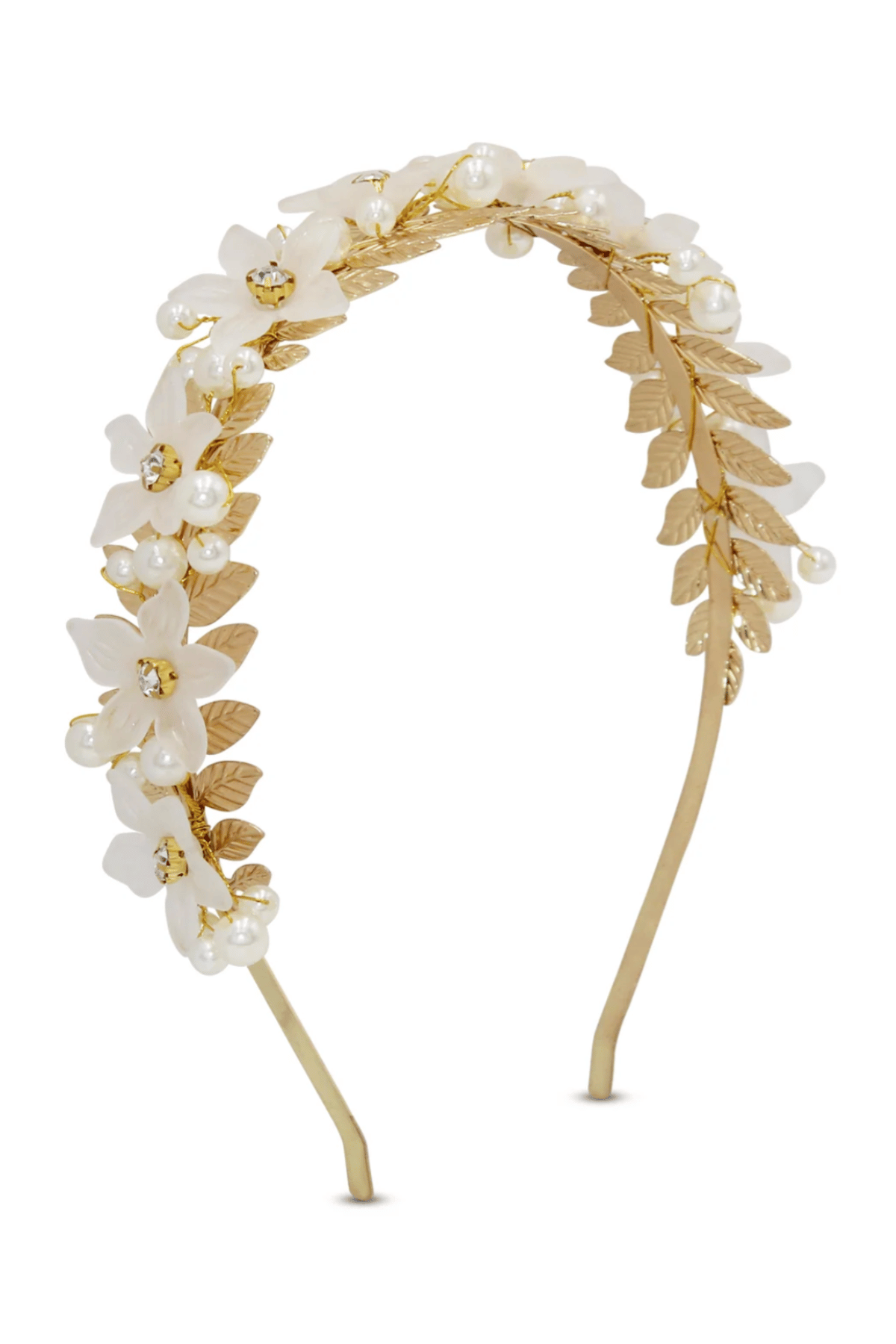 Fleur Headband in Gold