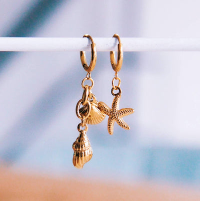 Sea Shell Treasures Earrings