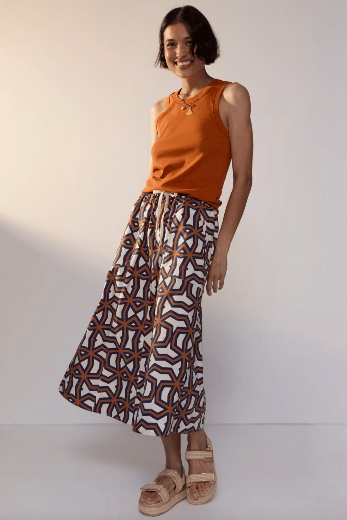 Hali Print Skirt