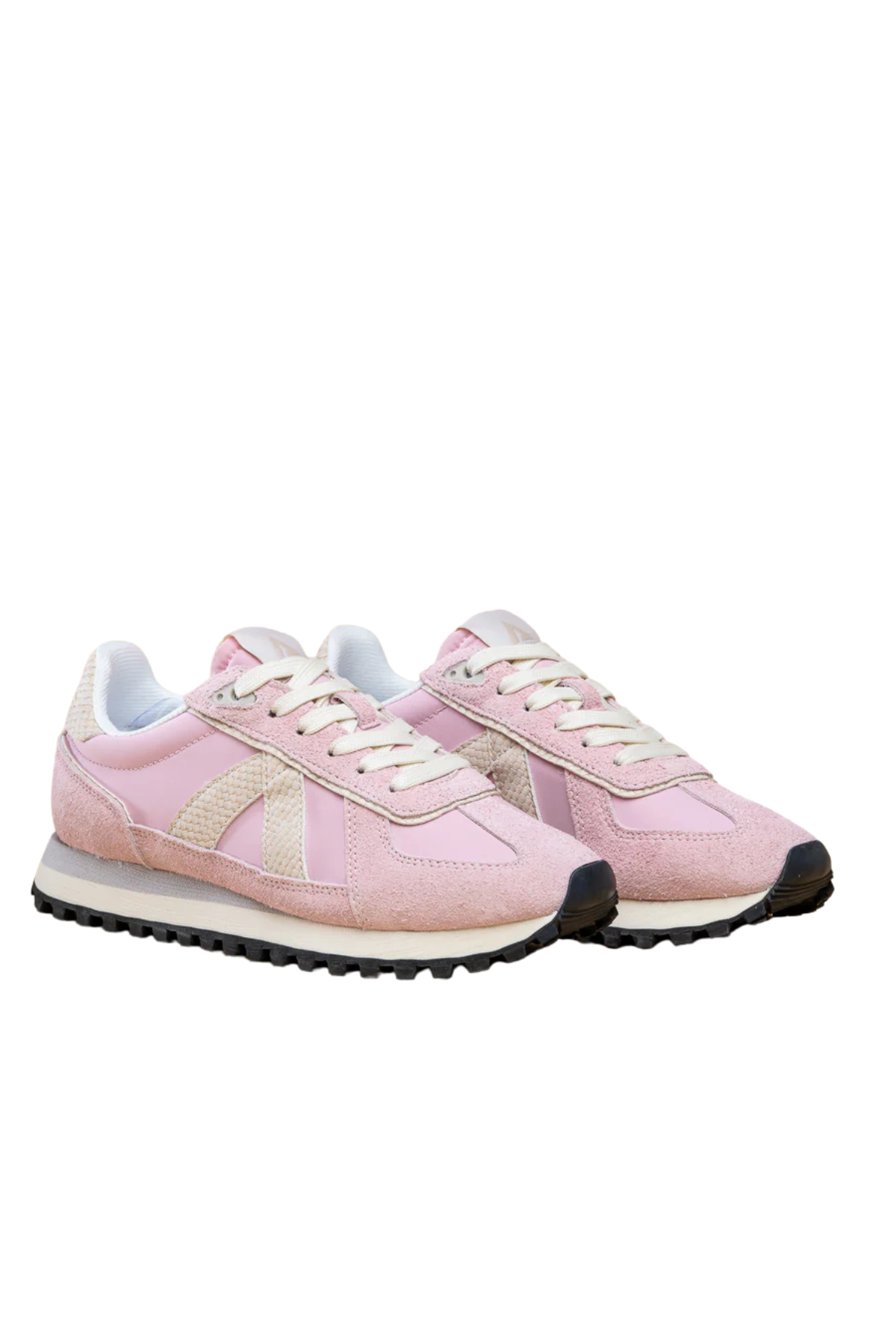 Gate Sneaker Pink Snake Gold