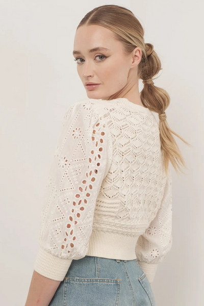 Hendry Embroidered Cardigan