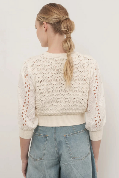 Hendry Embroidered Cardigan