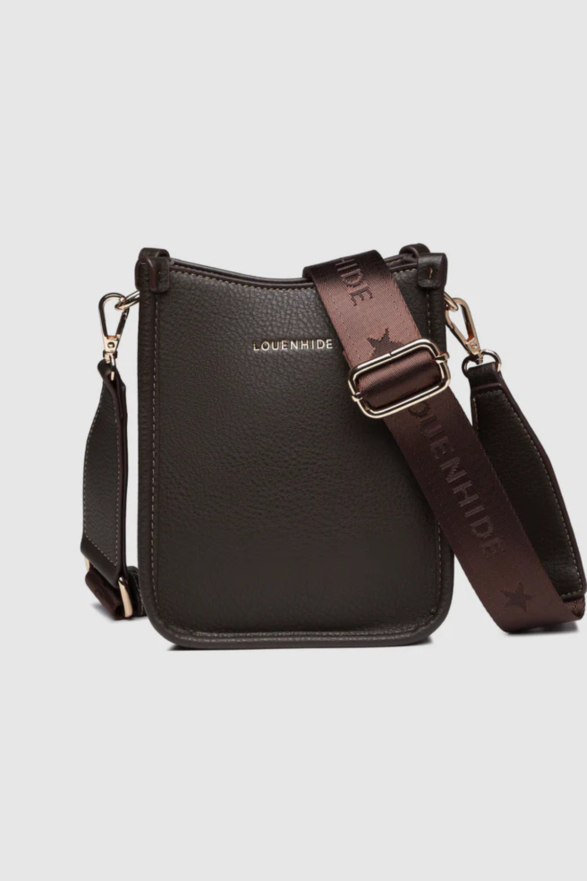Parker Phone Crossbody Bag Chocolate