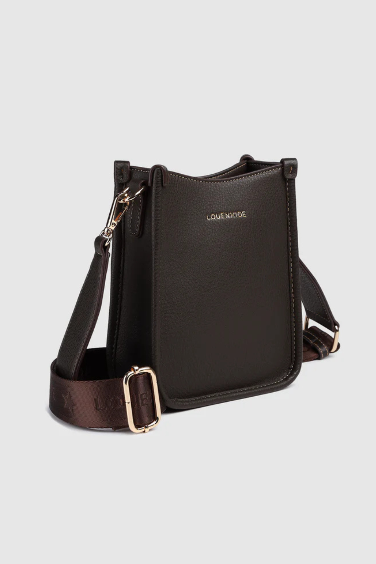 Parker Phone Crossbody Bag Chocolate