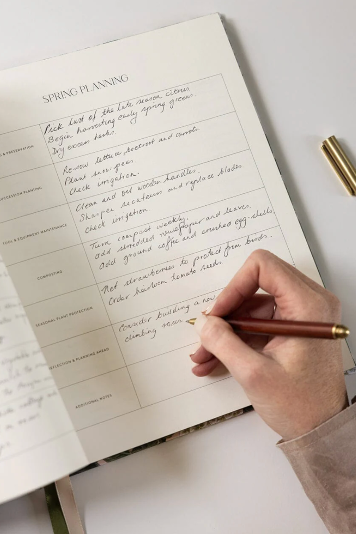 Heirloom Gardening Journal Hydrangea