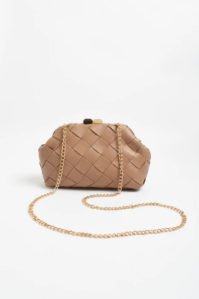 Amelie Weave Clutch