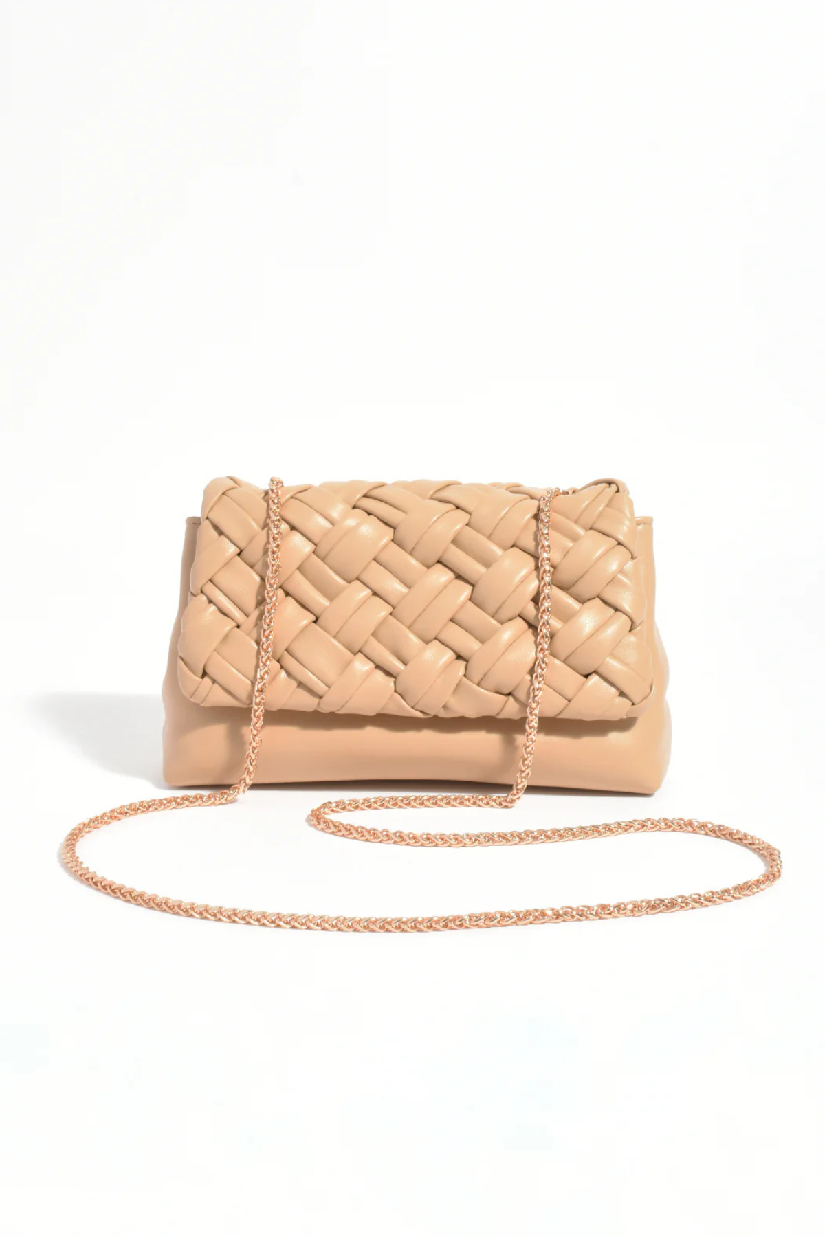 Anya Weave Foldover Small Bag
