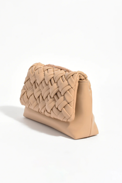 Anya Weave Foldover Small Bag