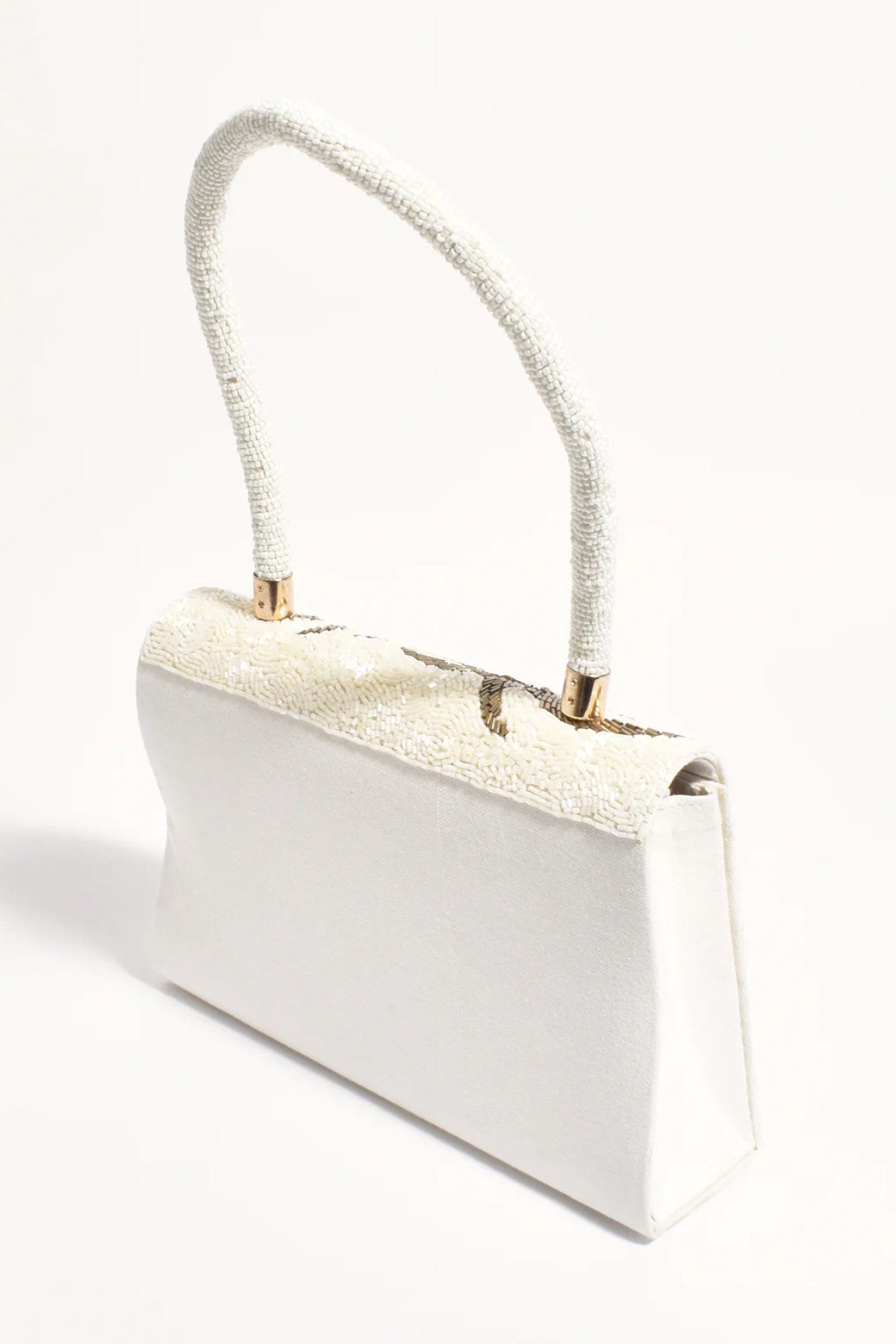 Patricia Palm Beaded Mini Bag