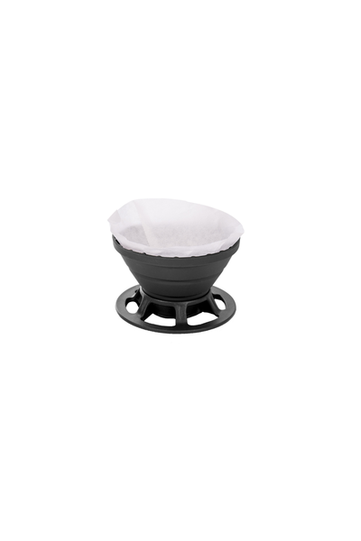 Collapsible Coffee Dripper Black