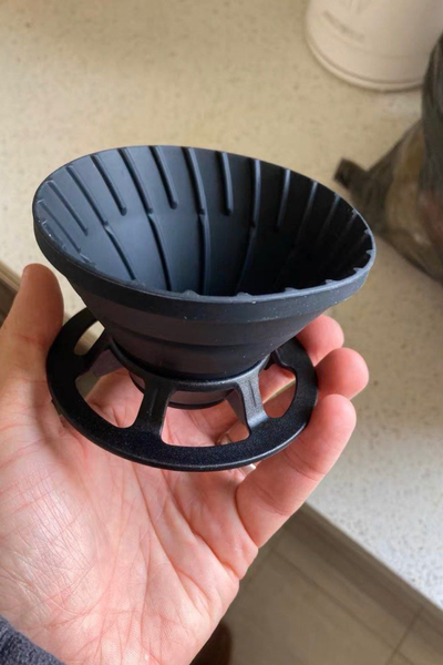 Collapsible Coffee Dripper Black