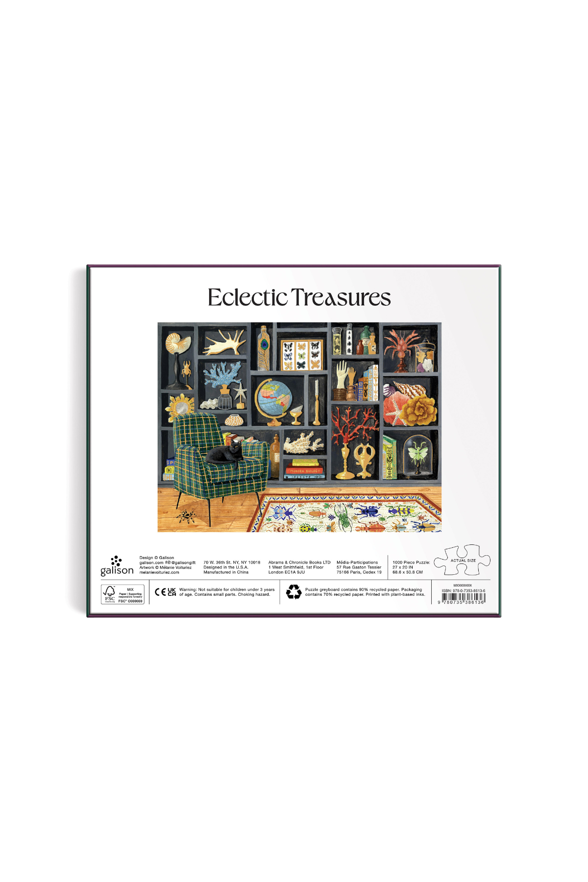 Eclectic Treasures Puzzle 1000pc