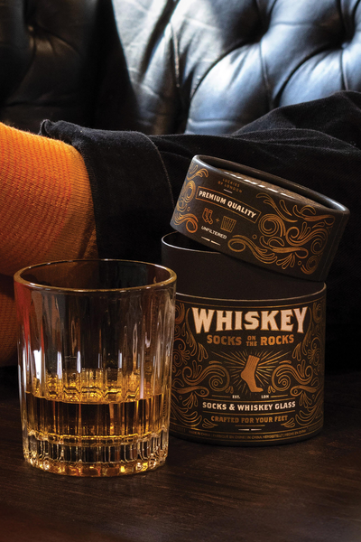 Whisky Socks on the Rocks