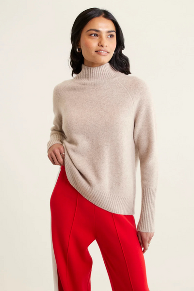 Fifi Polo Sweater Lightweight Beige