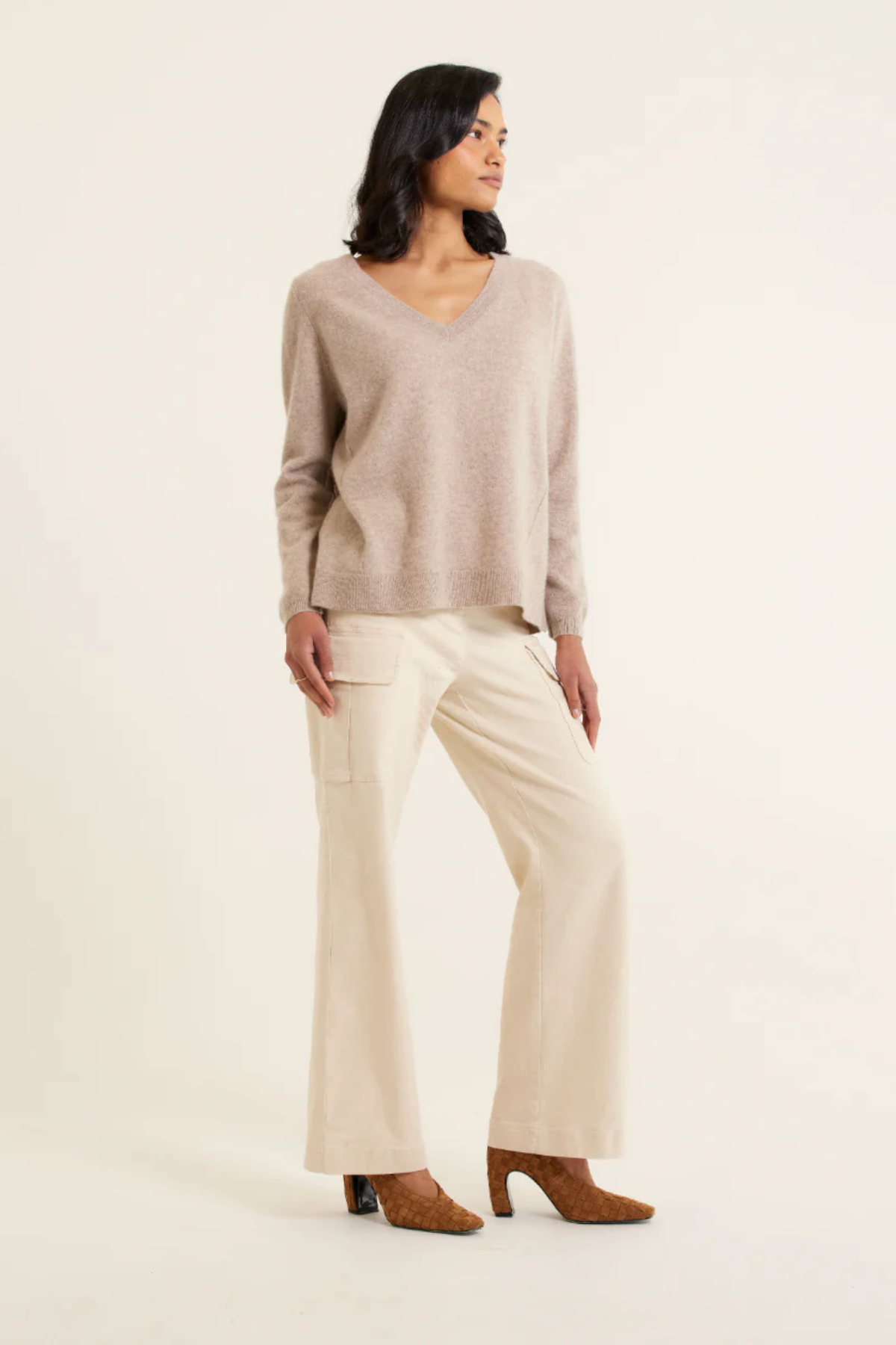 Tribeca Sweater Lightweight Beige
