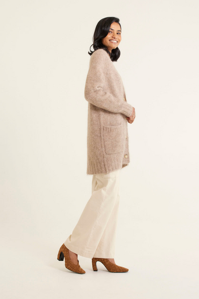Williamsburg Cardi Oatmeal