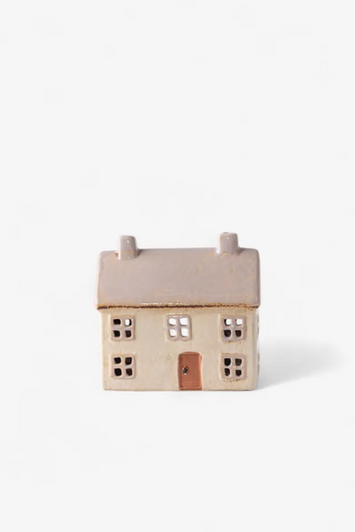 Alsace Cottage Tealight Light Grey