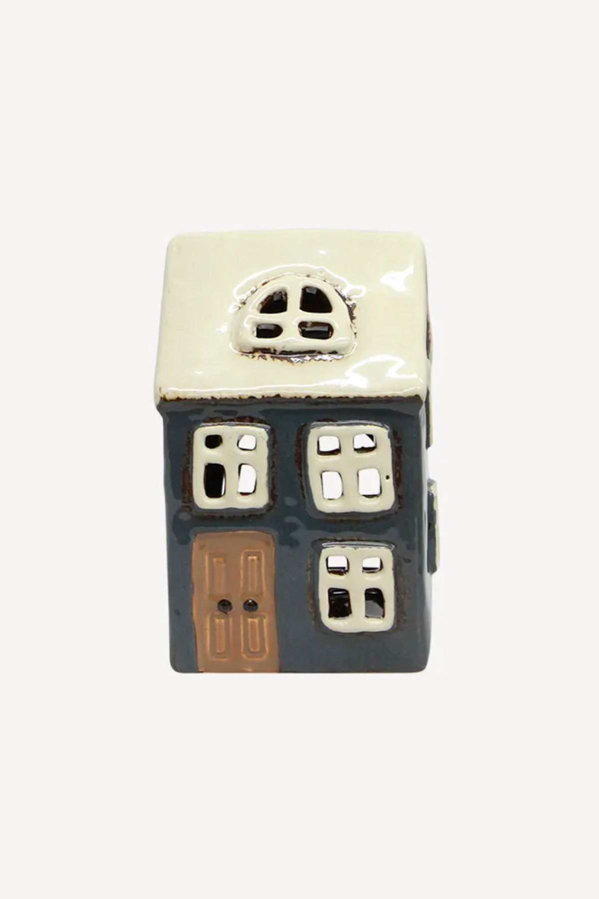 Alsace Tea Light House Navy