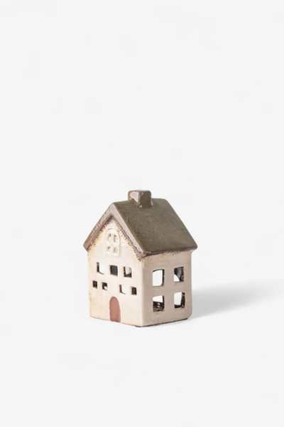 Alsace Tealight Villa Olive Green