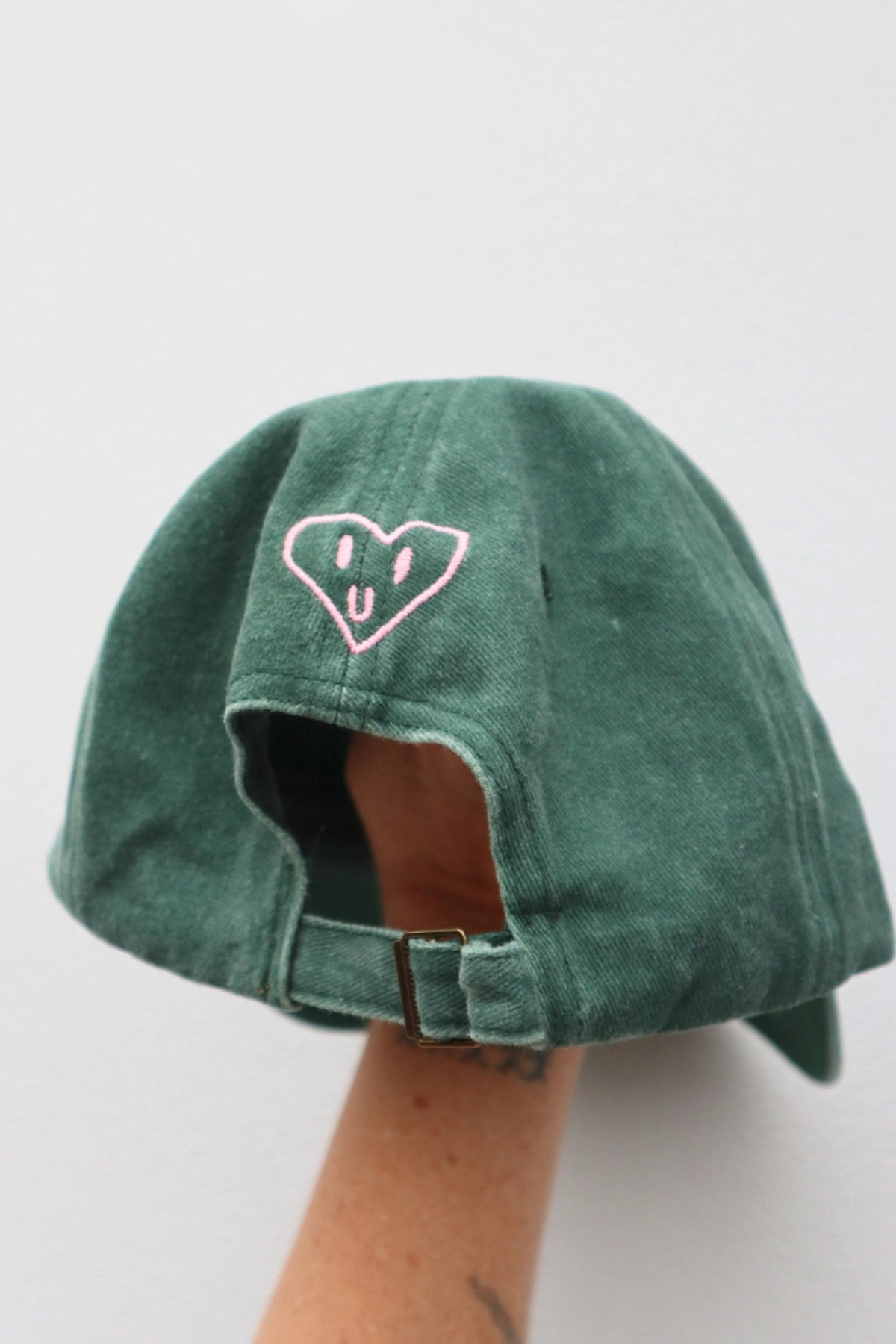 Hearts Full Cap Green