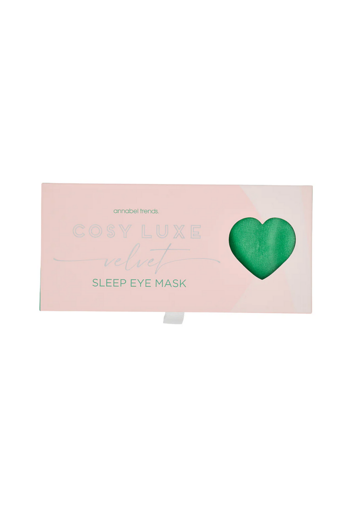 Eye Mask Cosy Luxe Velvet Meadow Green