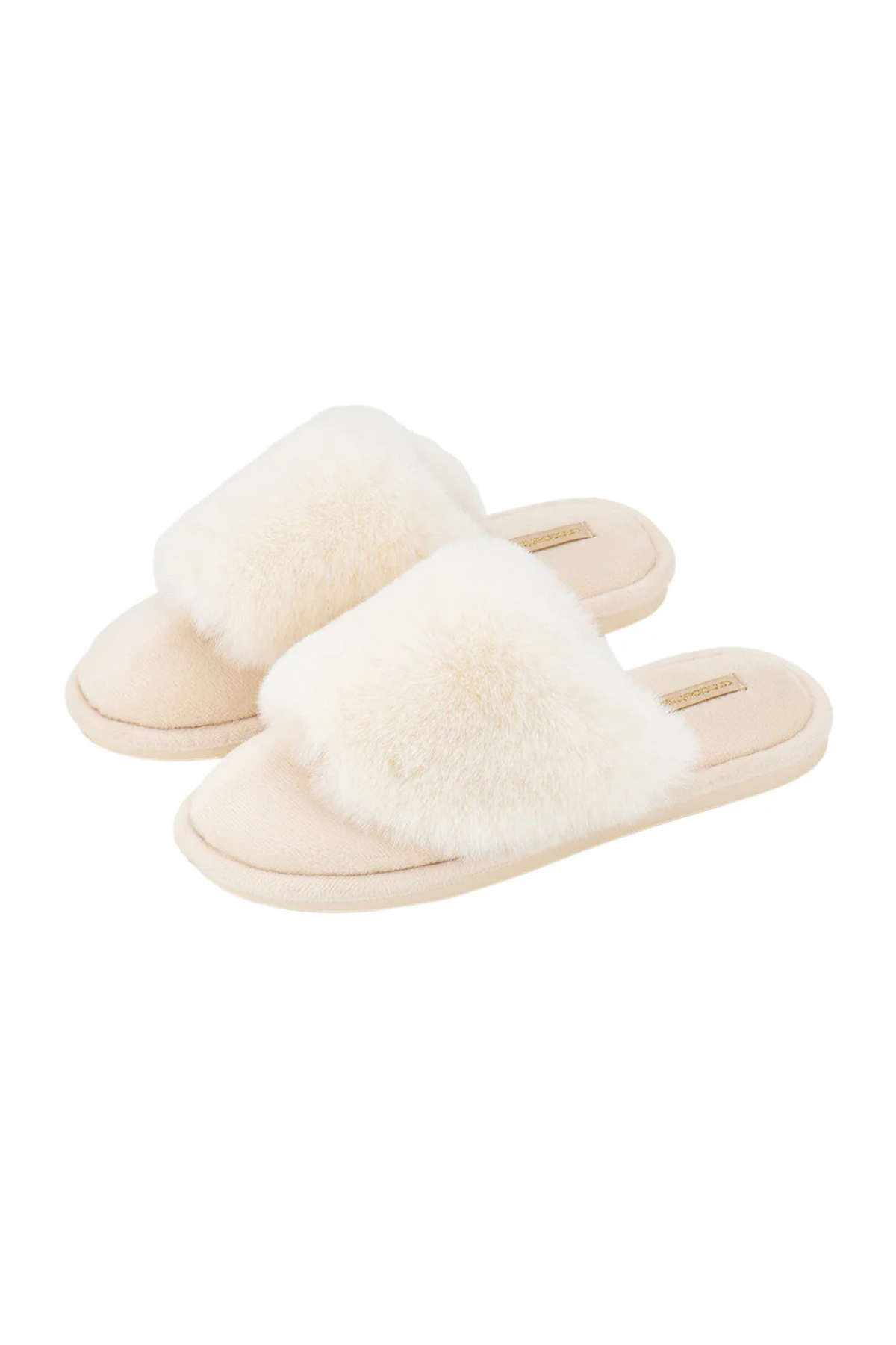 Cosy Luxe Slipper Ivory