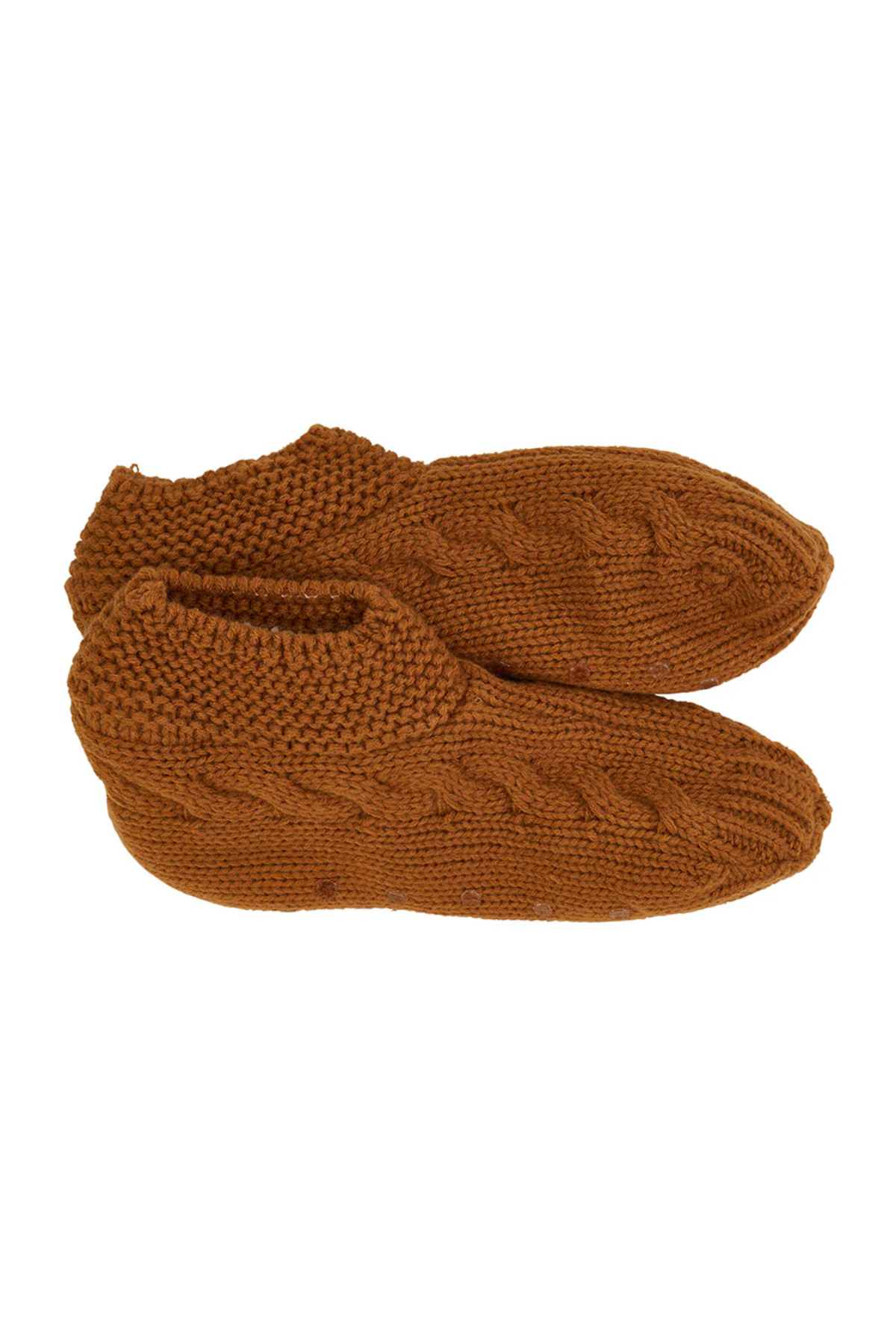 Mens Slouchy Slipper Tan