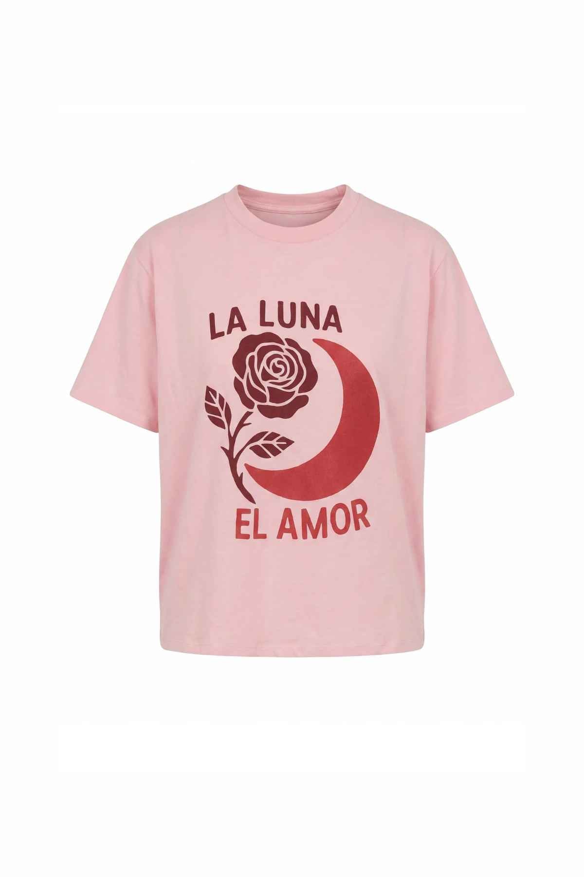Moon Rose Boyfriend Tee