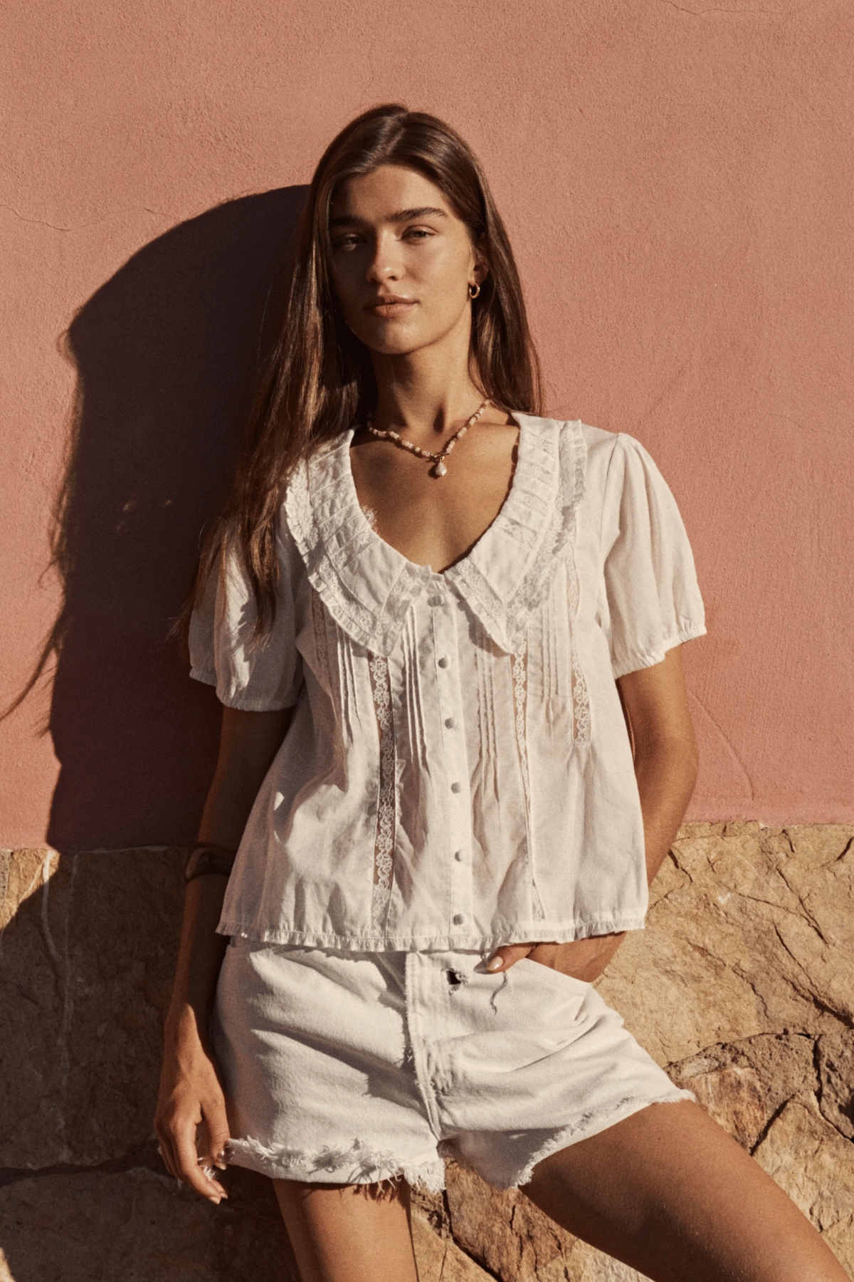 Violette Blouse White