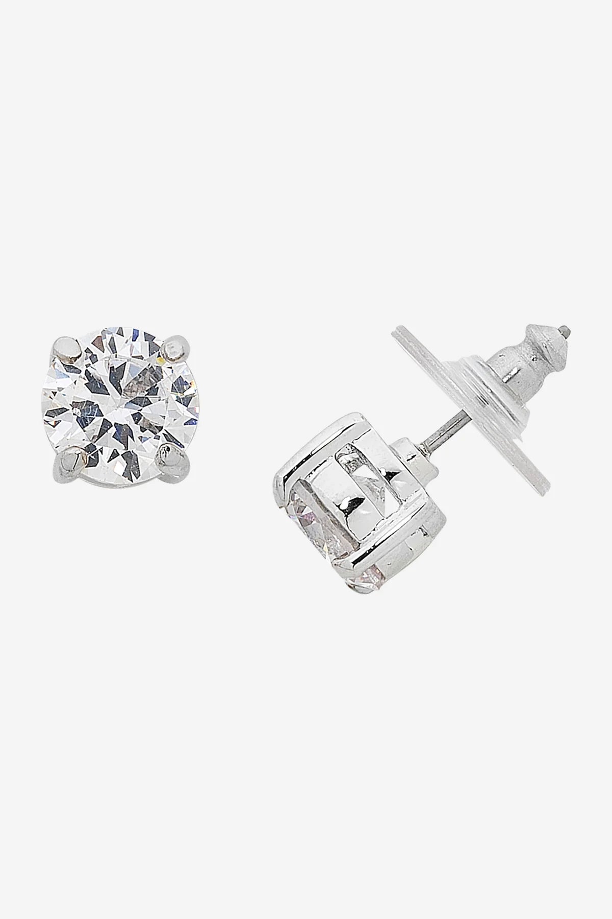 Ballet Stud Earring Silver