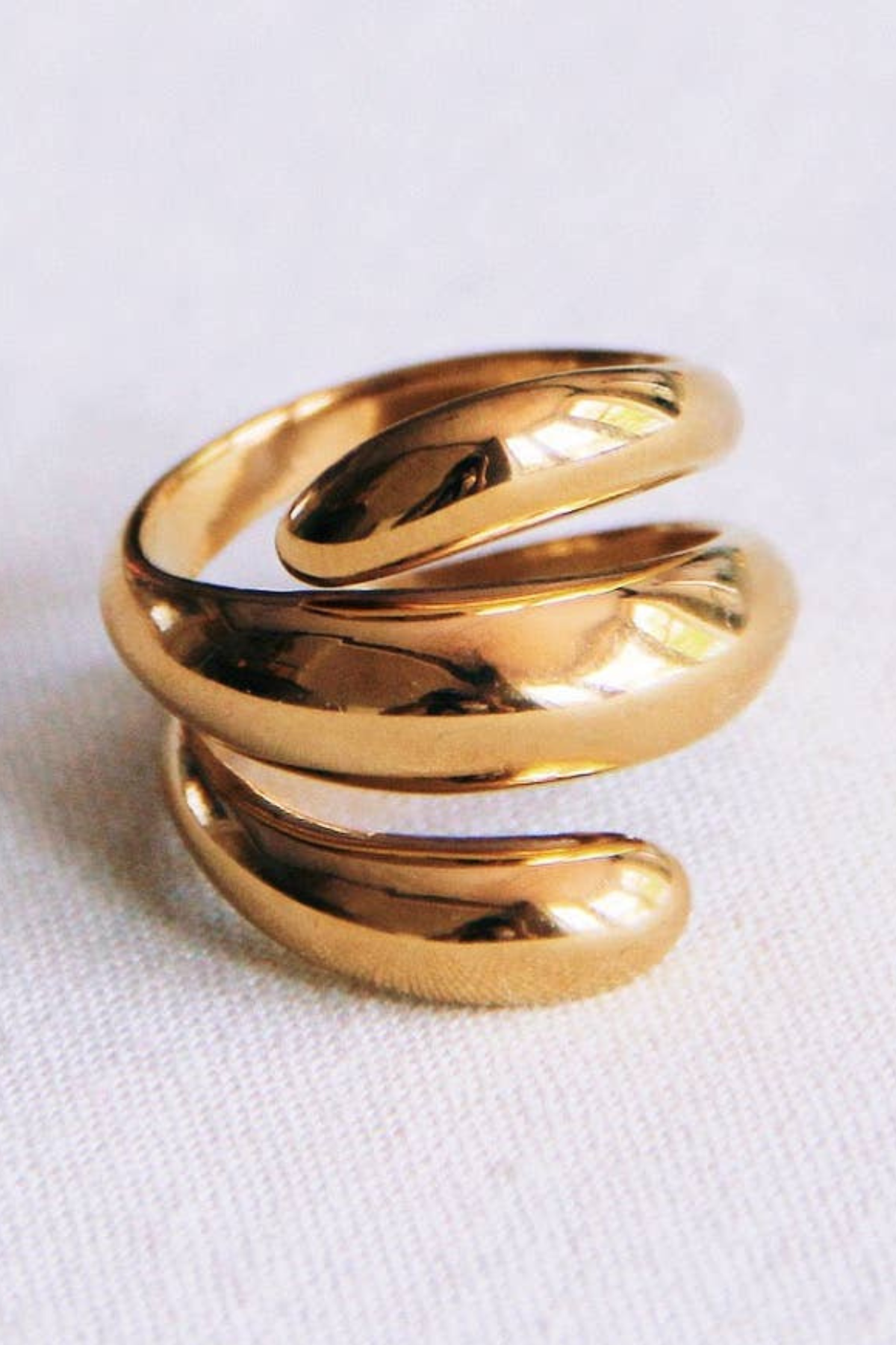 Spiral Gold Ring