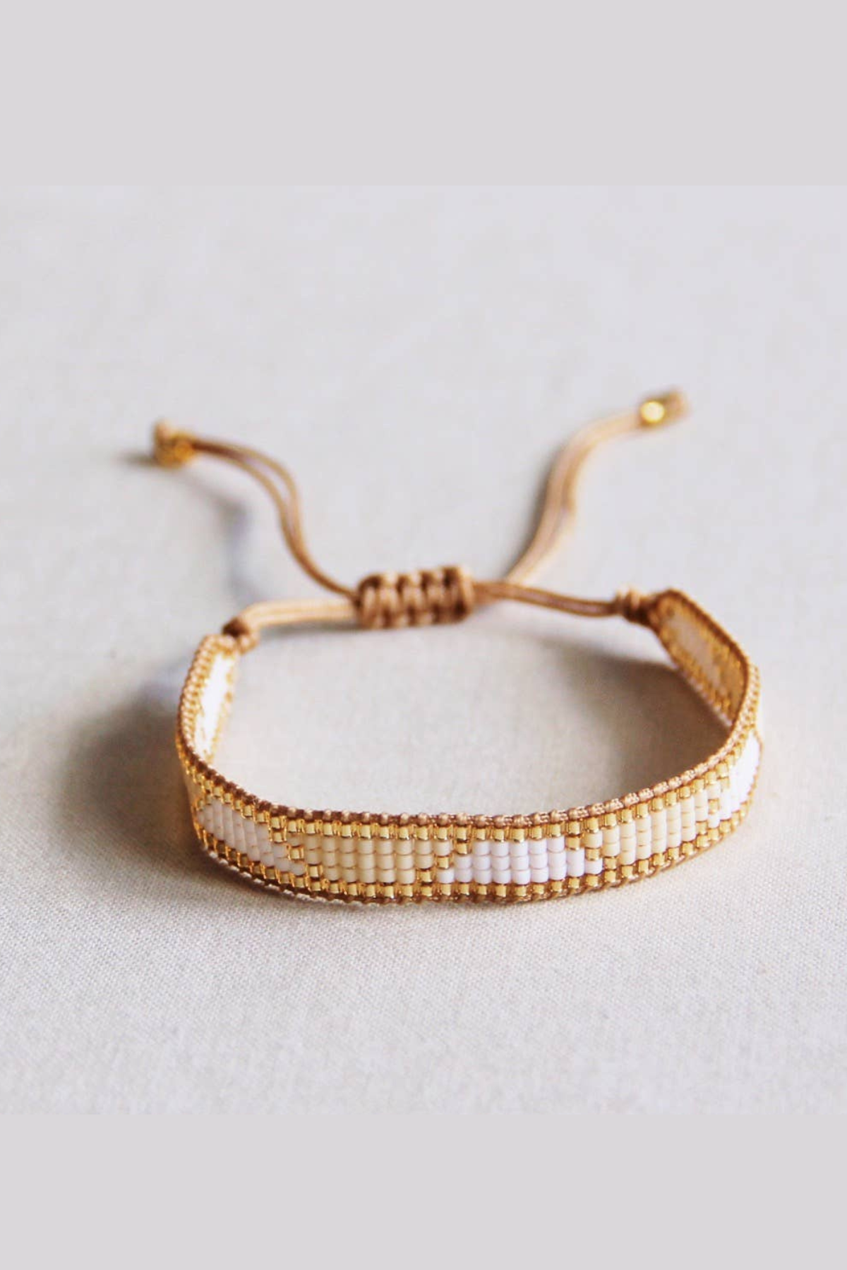 Weave Bracelet Champagne Gold